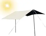 Car Awning Camping Tent - Tailgate Rear Shade Tent Sun Shelter,Lightweight and Portable Car Canopy Tent for Camping, Weekend Picnics, Family Gatherings, Carting Activities