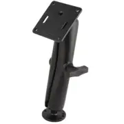RAM 1.5" Ball Long Arm Mount w/ Vesa 75 mm X 75 mm VESA Plate & 2.5" Round Base