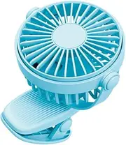 VICASKY Clip Fan for Toddler Portable Mini Fan with Light Charging Desk Stroller Office Low Noise