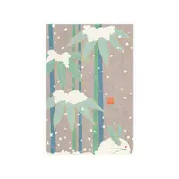 在飛比找誠品線上優惠-日本 MIDORI Winter明信片/ 雪兔/ 1入