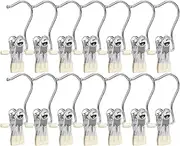Frezon 30 Pack Boot Hanger Legging Organizer for Closet, Boot Holder, Hanging Clips, Portable Multifunctional Hangers Single Clip Space Saving for Jeans, Hats, Tall Boots, Towels(Ivory)