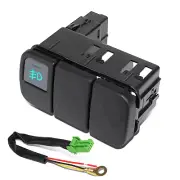 Fit 92-95 Honda Civic Dashboard Dash Mount On/ Off Push Button Fog Light Switch (for: Honda)