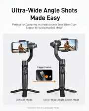Handheld Camera Video Gimbal Stabilizer For iPhone Samsung Action Motion iSteady