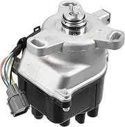 X AUTOHAUX Replacement Ignition Distributor for Honda CR-V 2.0L DOHC 1999 2000 2001 30100-P6T-T01 6082903 TC081 TD-74U TD74U