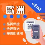 【MYSIMCARD歐洲上網卡/ESIM】 歐洲最快 覆蓋率最高 全歐洲 4G ESIM 歐洲網卡 英國 歐洲 瑞士