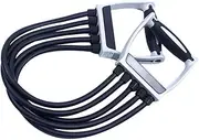 Anneome Detachable Chest Pull Exerciser Resistance Band Muscle Training Equipment Strengthen Chest Arms Shoulders