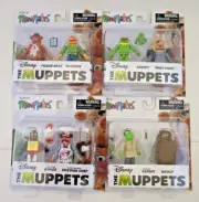 Minimates Muppets, 4 Two Packs Kermit, Piggy, Batter Chef Fozzie Gonzo Scooter
