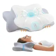 Cervical Pillow for Neck & Shoulder, Ergonomic Contour Memory Foam Pillows for