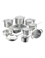 [Scanpan] Impact 10 Piece Cookware Set in Stainless Steel