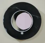Nest Thermostat Natural Marble Wall Plate Cover/Base for 4/3/2/E Gens Black