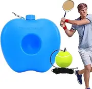Tennis Ball On A String - Single Practice Tennis Trainer Rebound Ball with Base, Trainer Rebound Tool, Drills Equipment for Indoor and Outdoor Practice