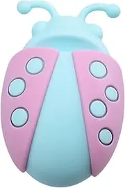 VICASKY Baby Shampoo Brush Silicone Bath Brush Gentle Scalp Massager Newborn Hair Brush Portable Baby Bath Tool Fun Design Random