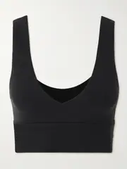 [lululemon] lululemon - Yoga Align™ V-neck Nulu™ Sports Bra - Black - US6 US 6 Black