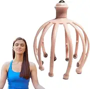 Octopus Scalp Massager | Manual Head Scratcher Octopus Claw for Relaxation & Stress Reduction,Ultra Scalp Massager, Head Massager Scalp Stress Relax, Massage Claws Portable Head Scratcher Pochy