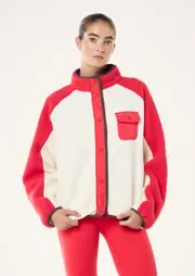 TAKEOVER JACKET IN STRAWBERRY, XL