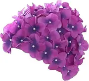 Flower Swimming for Women, Petal Swimming Cap, Portable, Comfortable, Trendy, Lightweight, Girls Swimming Cap, Swimming for Holiday Bathing