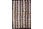 Eco-Friendly Jute Rug Kochi 1129-Natural Black