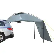 Coastrail Outdoor Car Canopy Sun Shade with Side-Wall, SUV Awning Car Rear Tent