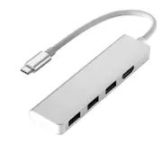 Usb-C Hub Type-C Adapter Dongle For Macbook Pro 2018/2017/2016 Chromebook Pixel Dell Xps13