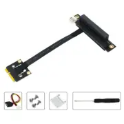270 degree Mini PCIe To PCI-E 8X Adapter cable