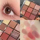 Lasting Pearlescent Matte Acrylic Eye Shadow Pigment Glitter Eyeshadow Palette