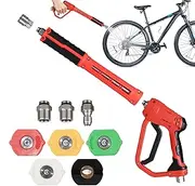 Pressure Washers, Auto Washing Cleaner Detachable, High-Pressure Power Washer with Hose Quick Connectors, for Floor Wall Fence Cleaning Watering