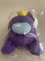 Among Us Purple Crewmate Crown Plush Plushie Brand New