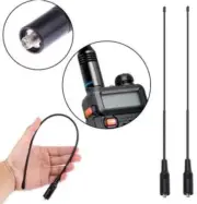 SHIPPING USA 2PCS NA-771 SMA-FEMALE DUAL BAND 10W ANTENNA FOR BAOFENG UV5R UV-82