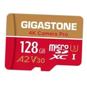 [5-Yrs Free Data Recovery] 128GB Micro SD Card, 4K Camera Pro, Compatible