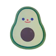 Cute Avocado Clouds Smiles Antiskid Desk Mat Mouse Pad Computer Accessories Rubber Mat Kawaii School Office Stationery