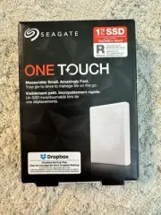 Seagate One Touch 1TB External SSD Solid State Drive USB 3.0 - New & Sealed