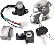 Ignition Key Switches for CMX250 for Rebel 1985-2014 CA125 1995-1999 for CMX 250 CA 125 Ignition Switch Seat Lock Ignition Barrel Key Switch