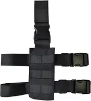 Tactical Leg Strap, Nylon Thigh Strap Leg Loops Tactical Leg Bag for Thigh Holster Leg Hanger Military with Quick Release Side Buckle