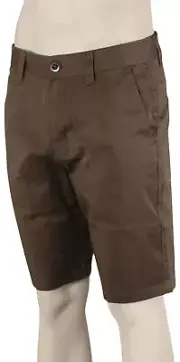Volcom Frickin Modern Stretch Walk Shorts - Mushroom - New