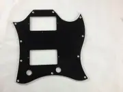 Guitar Parts For Gibson standard SG Style Full Face Guitar pickguard,5 Ply Black