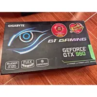 在飛比找蝦皮購物優惠-技嘉 GTX 960 2gb 遊戲 G1 全屏卡