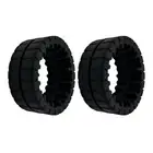 2pcs Rubber Wheel Tyre Cover For iRobot Braava Jet M6(6110, 6012, 6112, 6113) F