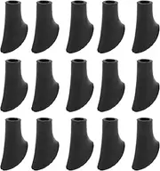 15Pcs Trekking Pole Tip Protectors, Universal Hiking Pole Rubber Pad, Walking Stick Feet Cover Non Slip Pad for Most Standard Hiking Sticks
