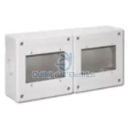 Ave Box Wall 6 Modules (3+3) IP55 Series 45 BP255 Containers