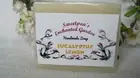 HANDMADE NATURAL VEGAN SOAP, "EUCALYPTUS LEMON" BARS, 4 - 5 oz ea.