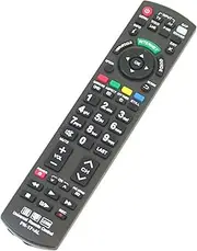 New Panasonic N2QAYB000485 Universal Remote Control for All Panasonic BRAND TV, Smart TV - 1 Year Warranty (PN-17+AL)