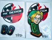 PEZ - Embroidered patches- Legend of Zelda - Fun PEZ mashup!