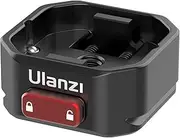 ULANZI Claw Quick Release Base Mount Upgraded Version Tripod QR Camera Mount Adapter Suitable for Tripod（Only Base Mount）