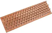 VALICLUD Stainless Steel Wire Broom Brush Heavy Duty Scrubbing Tool for Efficient Cleaning of Concrete Patio and Garden Surfaces Versatile and Safe for Weeds and Debris Removal