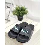 [MR.CH] FILA SLEEK SLIDE 1 SANDAL 拖鞋 灰藍 4-S355W-003