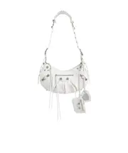 Balenciaga Le Cagole Small Shoulder Bag One size white