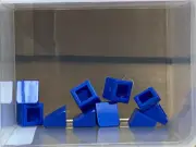 LEGO Parts - Blue Slope 30 1 x 1 x 2/3 - No 54200 - QTY 10