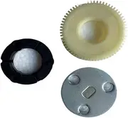 MPVPDLDZPN 4sets（12pcs） Car Door and Glass Lifter Motor Worm Gears Nylon PA66 Material Durable Motor Worm Gears