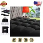 Cooling Pillowtop Mattress Protector Full - Quilted Comfort for Sound Sleep
