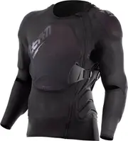 Leatt AirFit Lite, protector shirt longsleeve , color: Black , size: S/M